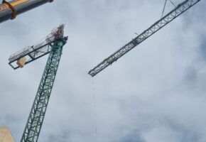 Next step: crane installation